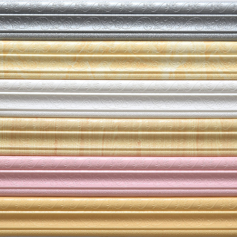 Self-Adhesive 3D Wall Trim and Baseboard Decor