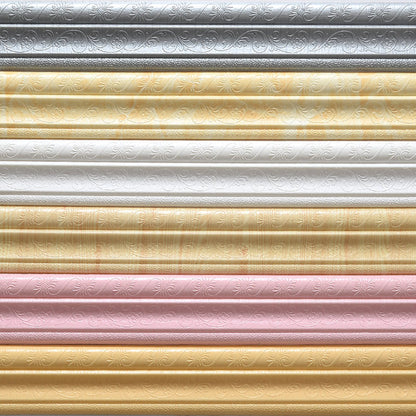 Self-Adhesive 3D Wall Trim and Baseboard Decor