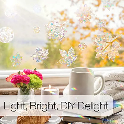 Rainbow 3D Decorative Window Privacy Film (1pc)