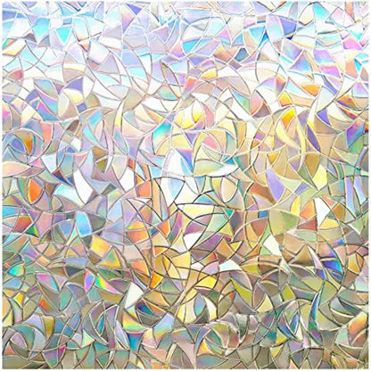 Rainbow 3D Decorative Window Privacy Film (1pc)