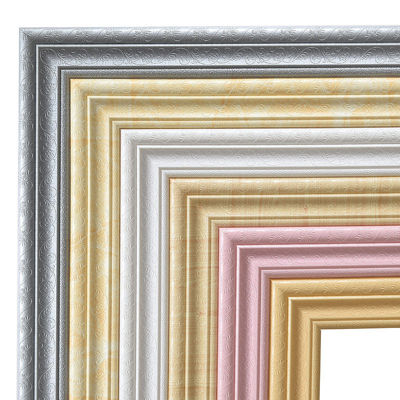 Self-Adhesive 3D Wall Trim and Baseboard Decor